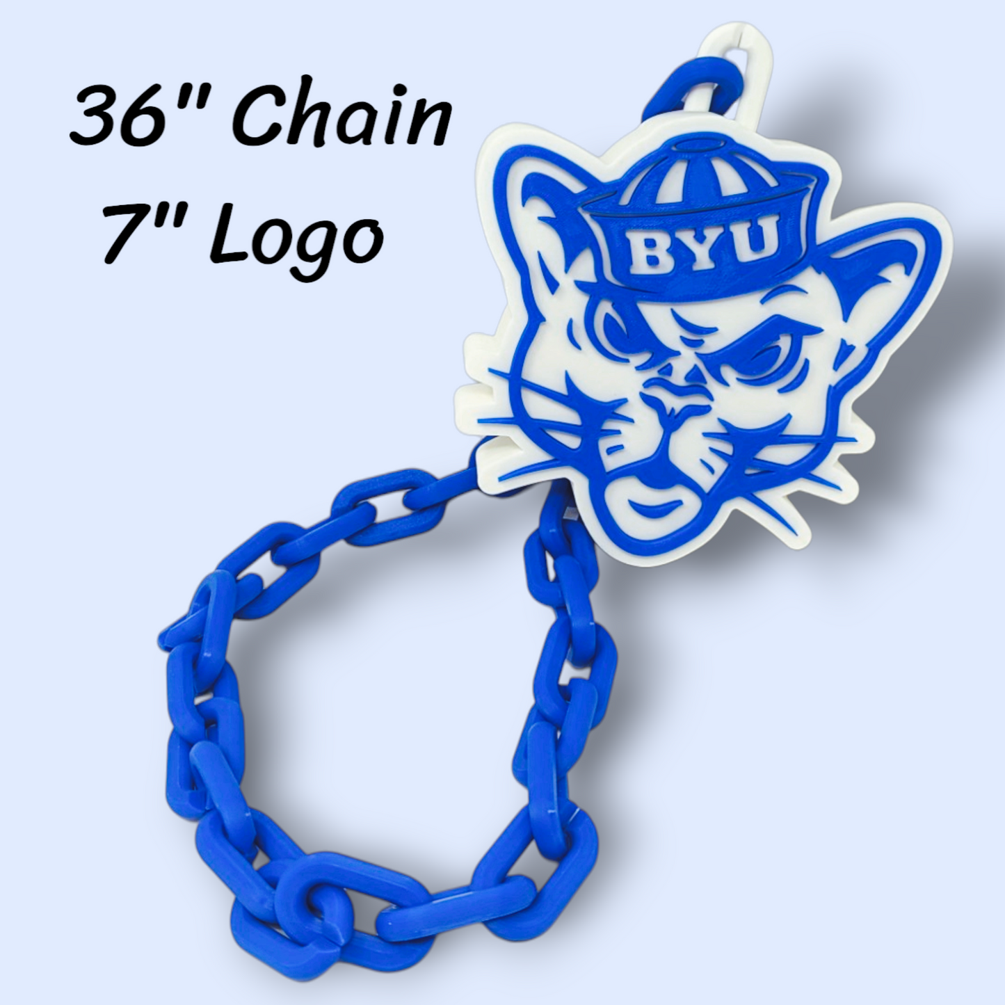 Oversized Custom 3D Printed Logo, Graduation, Homerun Chain, Sports Chain