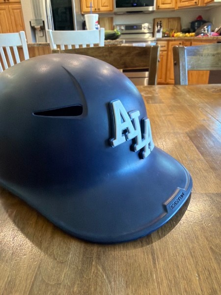 Custom 3D Printed Baseball & Softball Helmet Decals | Raised Team Logos
