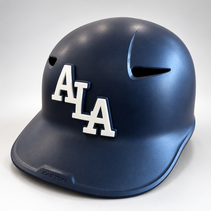 Custom 3D Printed Baseball & Softball Helmet Decals | Raised Team Logos